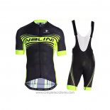 2021 Abbigliamento Ciclismo Nalini Nero Giallo Manica Corta e Salopette (5)